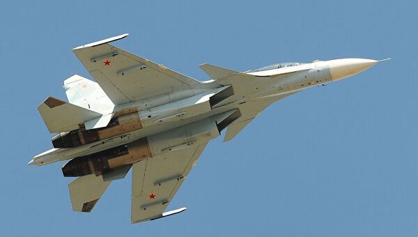 Истребитель Су-30СМ разбился в Казахстане