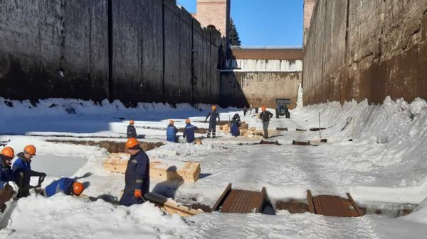Межнавигационный ремонт на Рыбинском шлюзе практически завершен